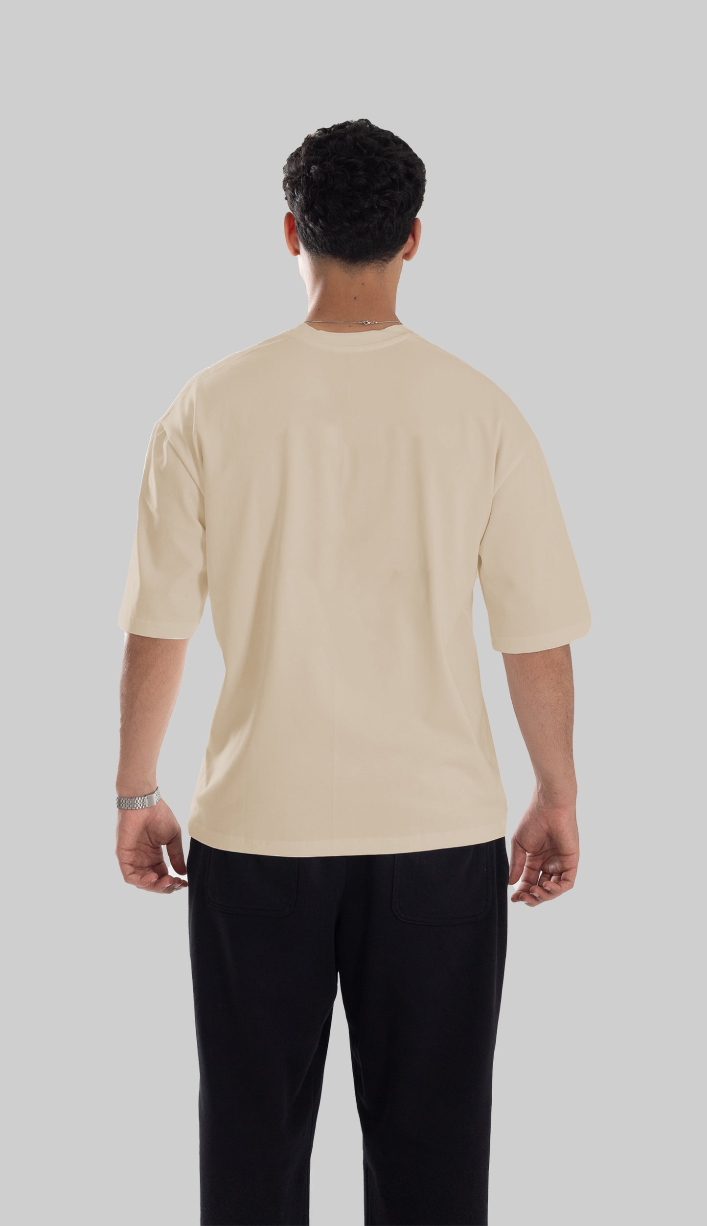 Beige Combed Cotton