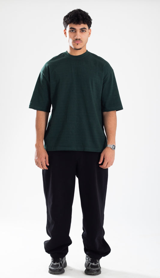 Forest Green Combed Cotton