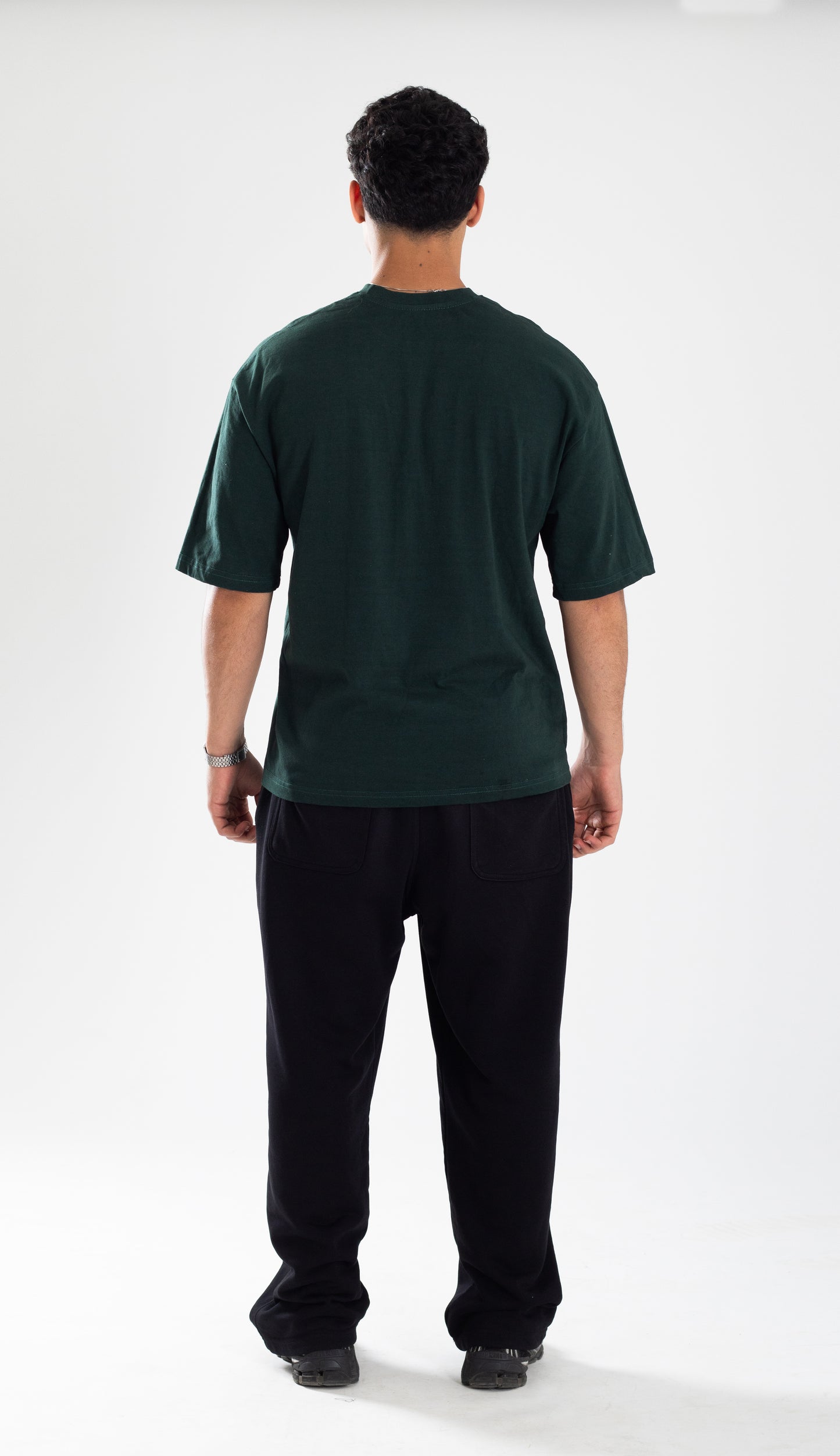 Forest Green Combed Cotton