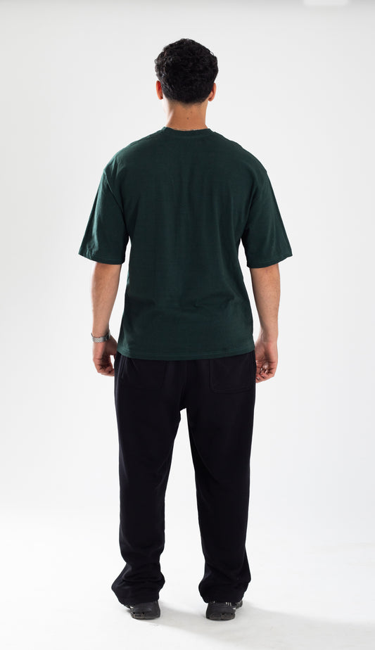 Forest Green Combed Cotton