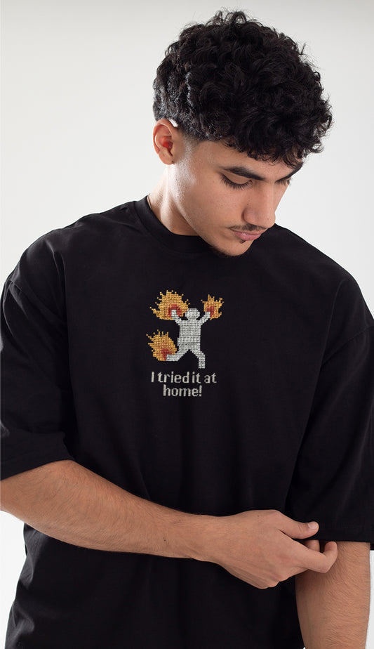DON'T TRY THIS AT HOME TEE